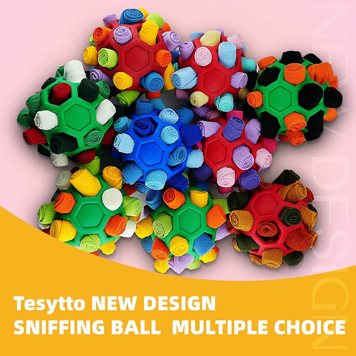 Pet Supplies : ailyfu Snuffle Ball for Dogs, Interactive Dog Snuffle Ball  with Dog Clicker, Dog Enrichment Toys Encourages Natural Foraging Skills,  Slow Feeder Treat Ball, Puzzle Toys for Small & Medium