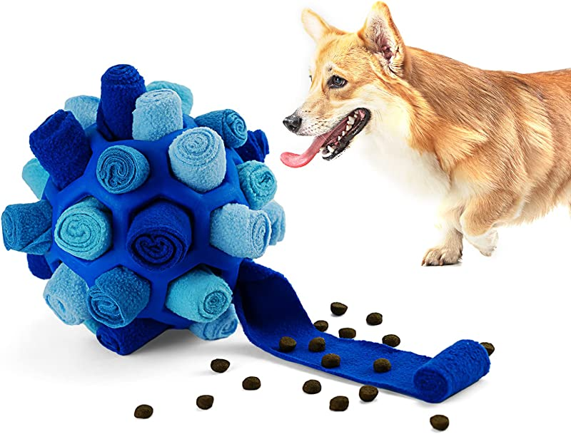 Ablechien Interactive Dog Toys Snuffle Ball for Dogs Encourage Natural  Foraging Skills, Snuffle Ball Dog Puzzle Toys Treat Ball for Large Medium  Small