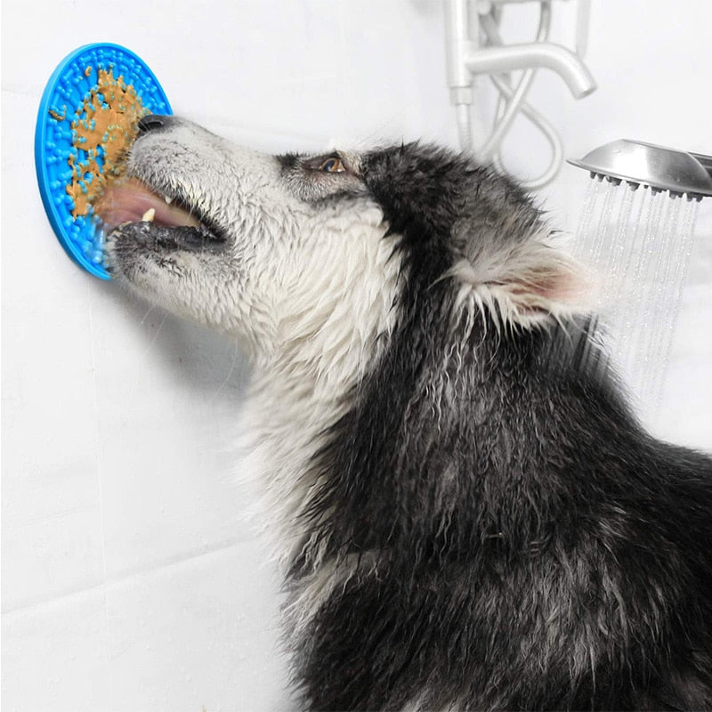 2023 Hot Selling Dog Lick Mat Silicone Dog Lick Mat Lick Mat for Pet Bathing Grooming and Dog Training Pad